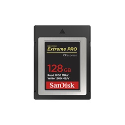 Sandisk 00186485 128GB Compact Flash Express Extreme Pro memóriakártya