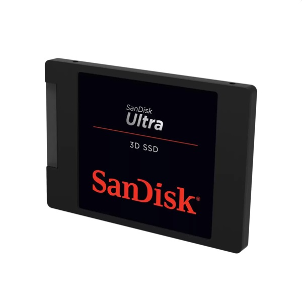 Sandisk 500GB Sata3 2,5" ULTRA 3D (215477) fekete SSD