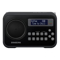 Sangean DPR-67 DAB+/FM-RDS fekete digitális rádióvevő