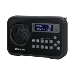 Sangean DPR-67 DAB+/FM-RDS fekete digitális rádióvevő