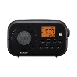 Sangean PR-D12BT Traveller 120 Bluetooth FM/AM fekete hordozható rádió