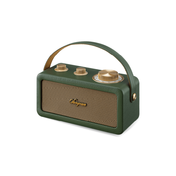 Sangean RA-101 F/G hordozható retro zöld Bluetooth/FM rádió