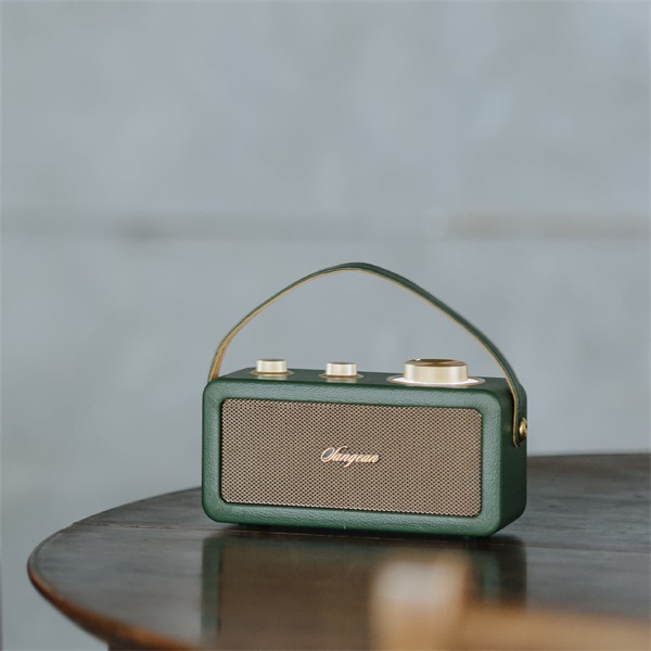 Sangean RA-101 F/G hordozható retro zöld Bluetooth/FM rádió