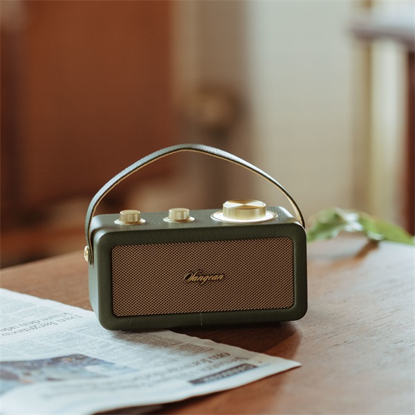 Sangean RA-101 F/G hordozható retro zöld Bluetooth/FM rádió