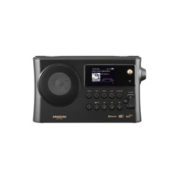 Sangean WFR-28BT DAB/FM-RDS rádió/Bluetooth fekete internet rádió