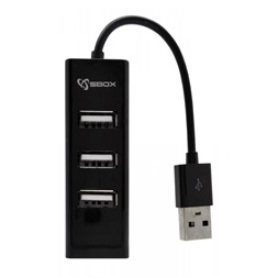 Sbox H-204 4 portos USB hub