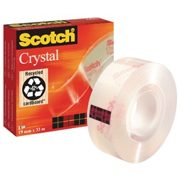 Scotch Crystal Clear 19mmx33m ragasztószalag