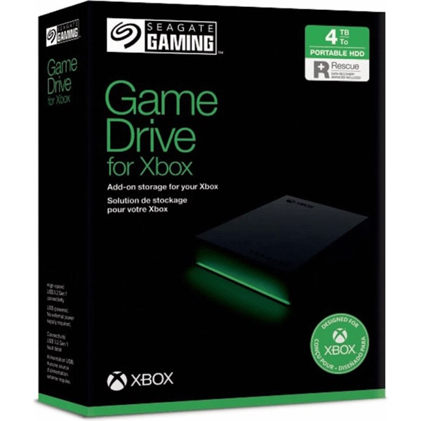 Seagate 4TB HDD USB 3.2 Xbox külső merevlemez