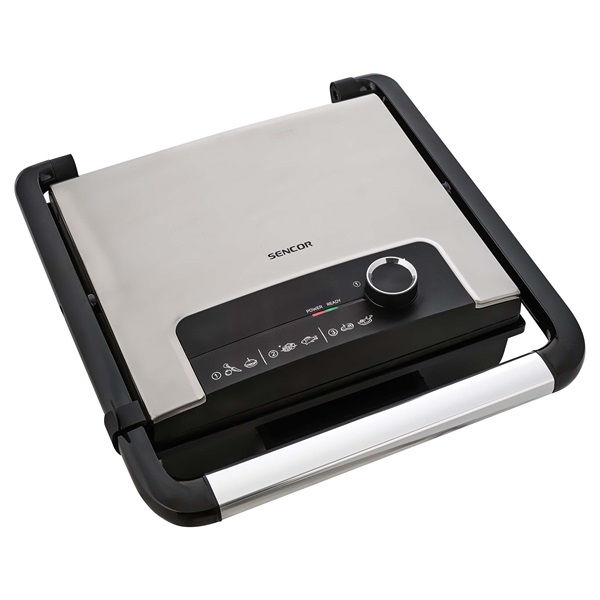 Sencor SBG 3710SS inox kontaktgrill