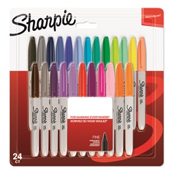 Sharpie Fine 24db-os vegyes színű permanent marker készlet