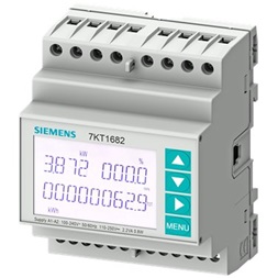 Siemens 7KT1682 LCD, 3-fázisú, 7KT PAC1600 sorozat energiamérő