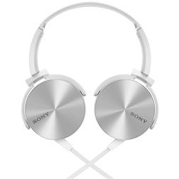 Sony MDRXB450APW.CE7 fehér fejhallgató