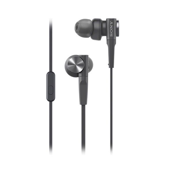 Sony MDRXB55APB Extra Bass mikrofonos fekete fülhallgató