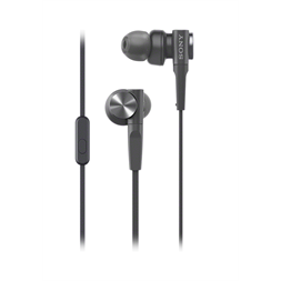 Sony MDRXB55APB Extra Bass mikrofonos fekete fülhallgató