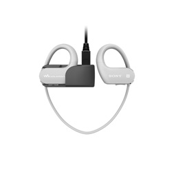 Sony NWWS623W Bluetooth fehér sport fülhallgató headset és 4GB MP3 lejátszó