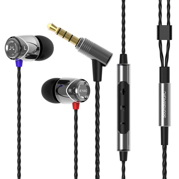 SoundMAGIC SM-E10C-02 In-Ear ezüst-fekete fülhallgató