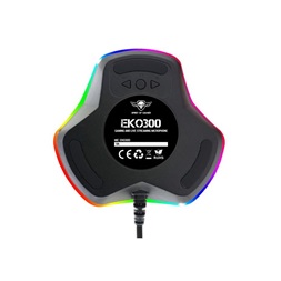 Spirit of Gamer EKO 300 RGB fekete USB mikrofon