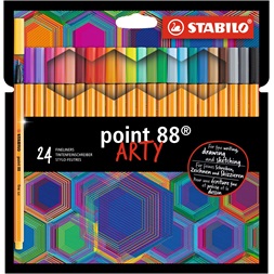 Stabilo ARTY Point 88 24db-os vegyes színű tűfilc készlet