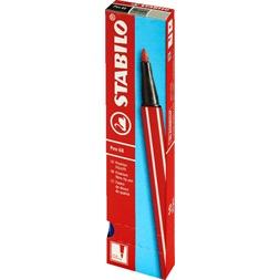 Stabilo Pen 68 10db/csomag kék rostirón