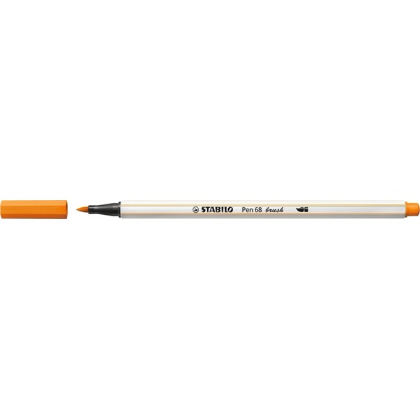 Stabilo Pen 68 brush narancs ecsetfilc