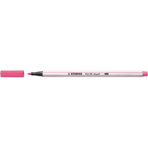 Stabilo Pen 68 brush pink ecsetfilc