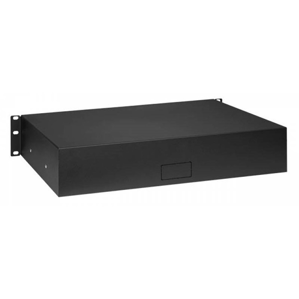 Stalflex RD19-2U-B 19" 2U zárható fekete rack fiók