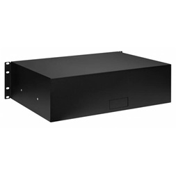 Stalflex RD19-3U-B 19" 3U 320mm zárható fekete rack fiók