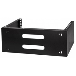 Stalflex WRH19-4U-330B 19" 4U 330mm mély fekete fali rack keret