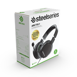 SteelSeries Arctis 1 Xbox Series X 3,5 Jack fekete gamer headset