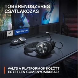 SteelSeries Arctis Nova Pro X fekete gamer headset