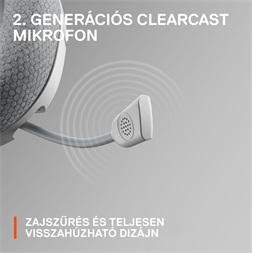 Steelseries Arctis Nova 1P fehér gamer headset