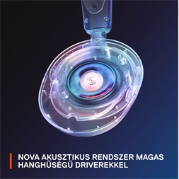 Steelseries Arctis Nova 1P fekete gamer headset