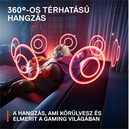 Steelseries Arctis Nova 7P vezeték nélküli kék-fekete gamer headset