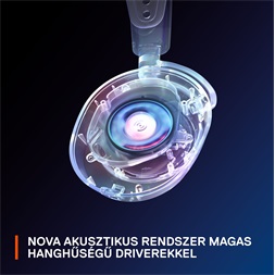 Steelseries Arctis Nova 7 vezeték nélküli fekete gamer headset