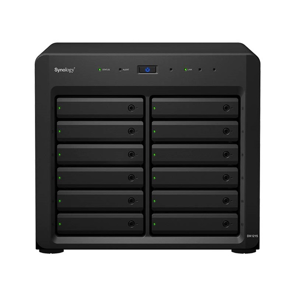 Synology DiskStation DX1215 II 12x SSD/HDD NAS tárhely bővítő