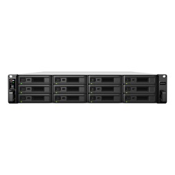 Synology RS3621RPXS 12x SSD/HDD 2U redundáns tápegységes rackbe szerelhető NAS