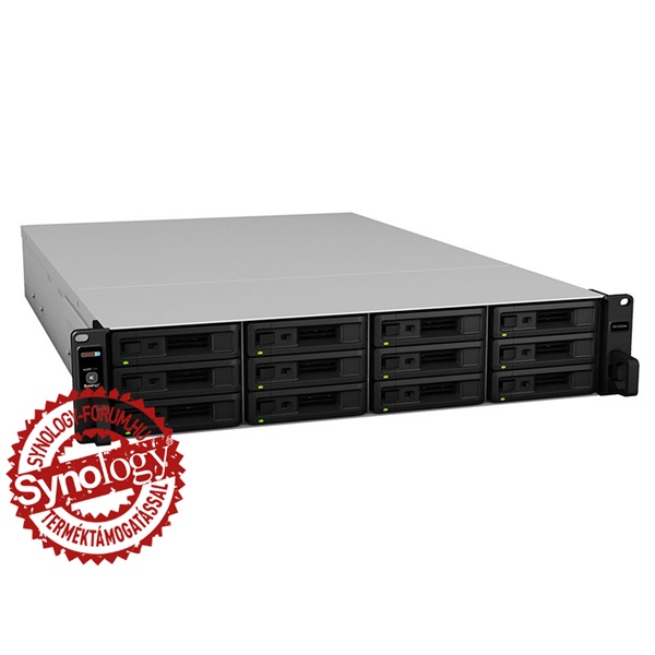 Synology RX1222sas 12x SSD/HDD NAS tárhely bővítő egység