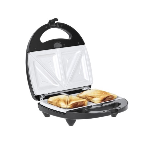 TEESA TSA3221 3in1 kerámialapos inox-fekete gorfi - grill/panini - szendvicssütő