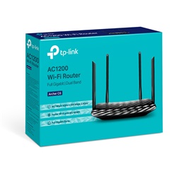 TP-Link Archer C6 C1200 MU-MIMO Vezeték nélküli Gigabit router