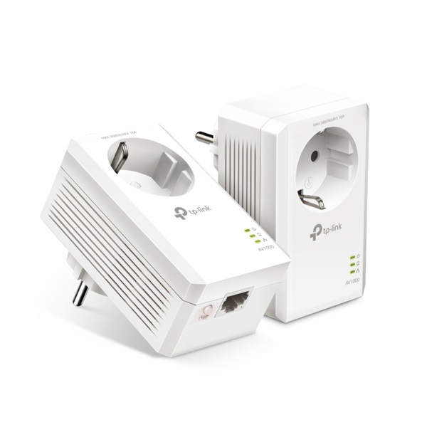 TP-Link TL-PA7017P AV1000 Passthrough Powerline Kit