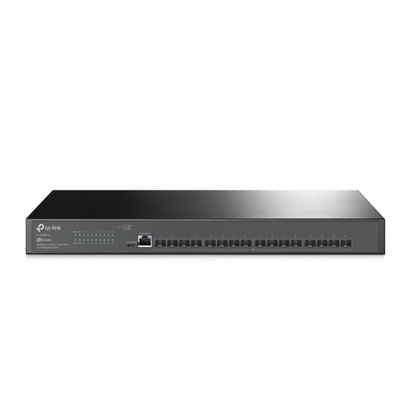 TP-Link TL-SX3016F JetStream 16x10GbE SFP+ port L2+ menedzselhető switch