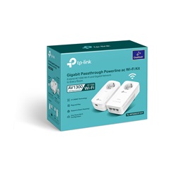 TP-Link TL-WPA8631P KIT AV1300 AC WiFi Gigabit Passthrough Powerline Kit