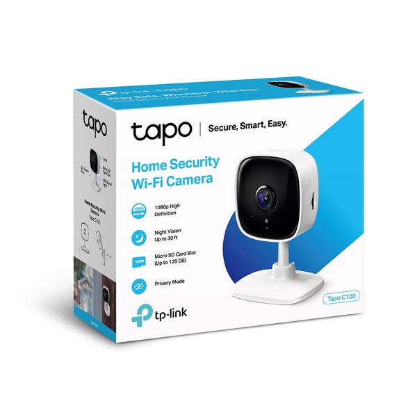 TP-Link Tapo C100 Otthoni biztonsági Wi-Fi kamera