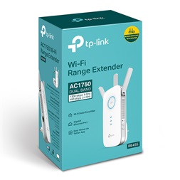 TP-Link RE455 AC1750 Mesh Dual-Band Vezeték nélküli Range Extender