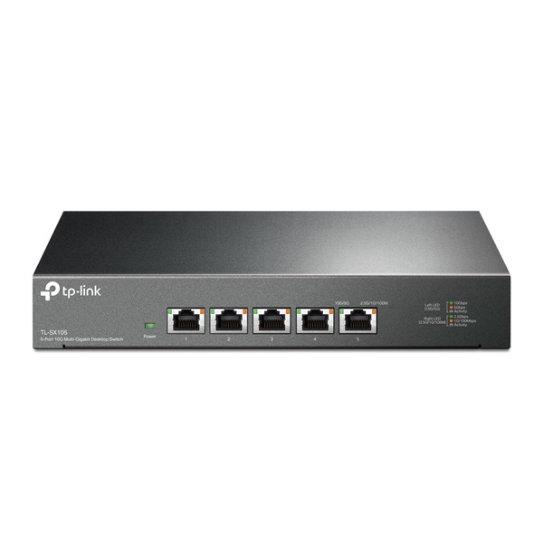 TP-Link TL-SX105 5x10GbE LAN port nem menedzselhető asztali switch