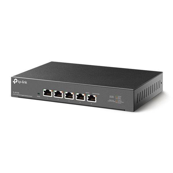 TP-Link TL-SX105 5x10GbE LAN port nem menedzselhető asztali switch