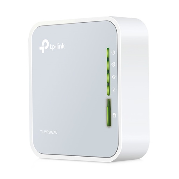 TP-Link TL-WR902AC AC750 Vezeték nélküli hordozható router