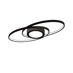 TRIO R62991142 Galaxy antracit szürke fényerőszabályzós LED mennyezeti lámpa