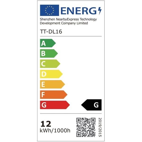 Taotronics TT-DL16 alumínium szürke LED lámpa