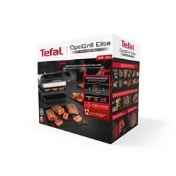 Tefal GC750D30 Optigrill Elite ezüst kontaktgrill